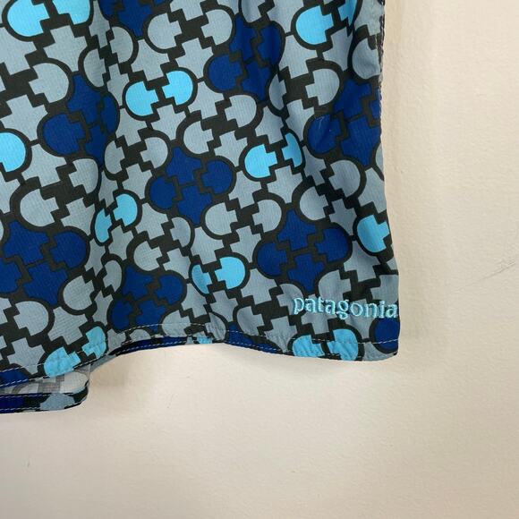 Patagonia Mens Stretch Planing Board Shorts Swim Trunks Eureka Blue Unlined 32 - Picture 5 of 13